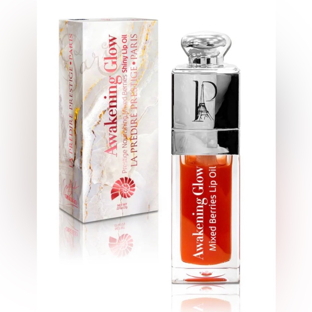 La Prestige Awakening Glow Prestige Nourishing Shiny Lip Oil - Mixed Berries